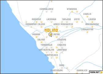 map of Molino