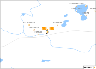 map of Molino