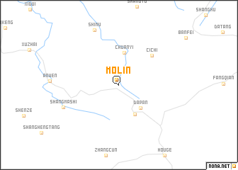 map of Molin