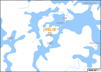 map of Molio