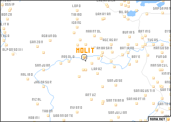 map of Molit