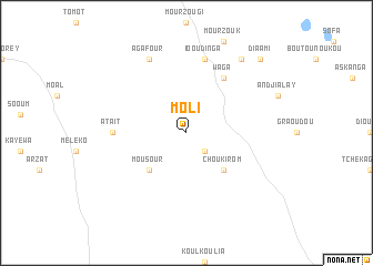 map of Moli