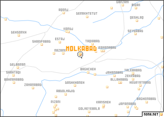 map of Molkābād