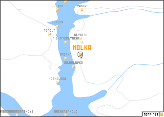 map of Mol\