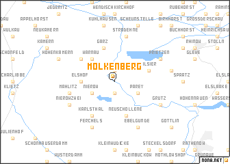 map of Molkenberg