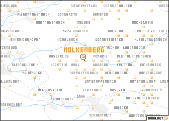 map of Molkenberg
