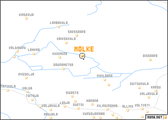 map of Mölke