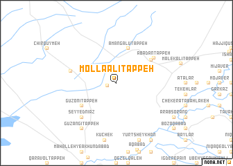 map of Mollā ‘Alī Tappeh