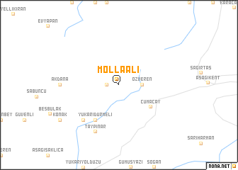 map of Mollaali