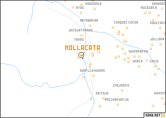 map of Mollacata