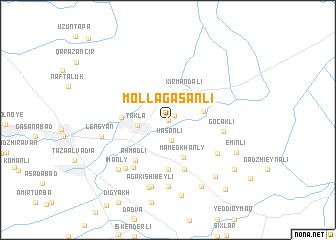 map of Mollagasanli