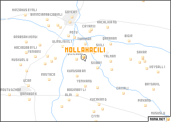 map of Mollahacılı