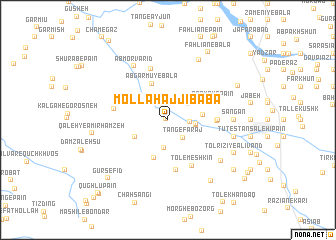 map of Mollā Ḩājjī Bābā