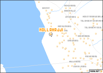 map of Mollā Ḩājjī
