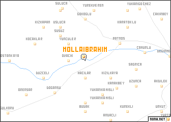 map of Mollaibrahim