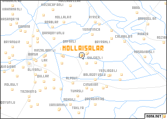 map of Mollaisalar