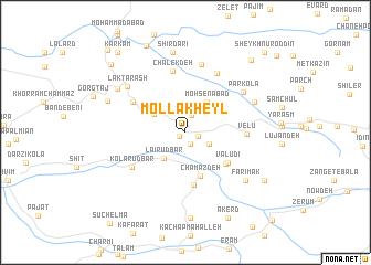 map of Mollā Kheyl