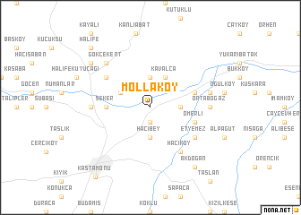map of Mollaköy