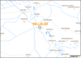 map of Mollalar