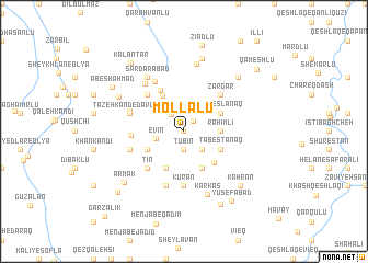 map of Mollālū