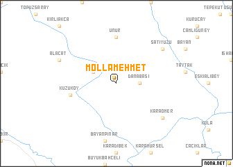 map of Mollamehmet