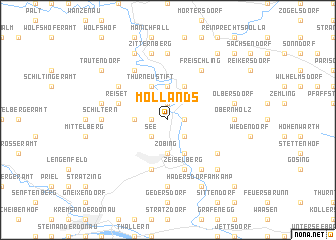 map of Mollands