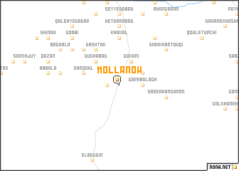 map of Mollā Now