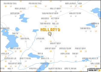 map of Mollaryd