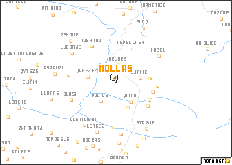 map of Mollas