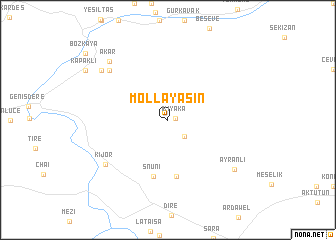 map of Mollayasin