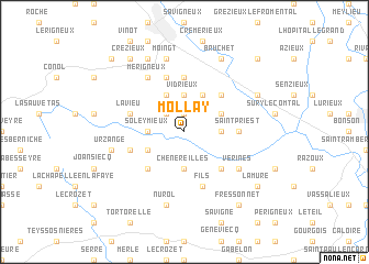 map of Mollay