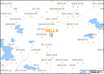 map of Molla