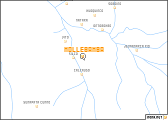 map of Mollebamba
