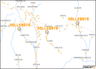 map of Mollebaya