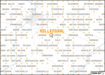map of Mollendaal
