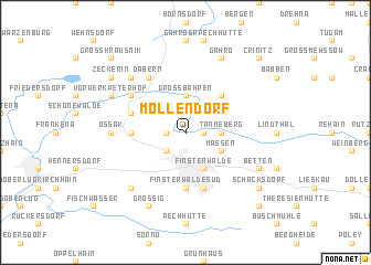 map of Möllendorf