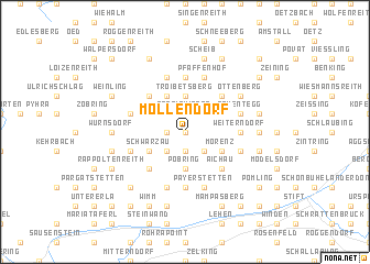 map of Mollendorf