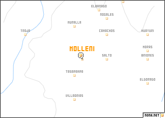 map of Molleni