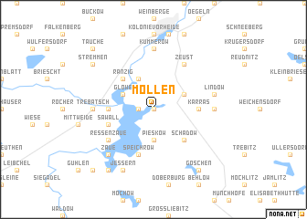 map of Möllen