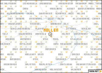 map of Mollen