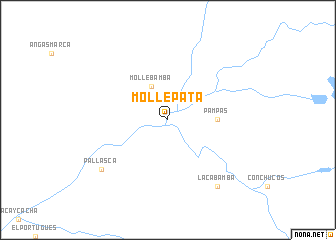 map of Mollepata