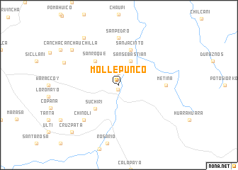 map of Molle Punco