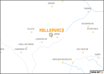 map of Mollepunco