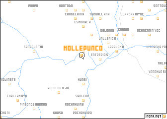 map of Mollepunco