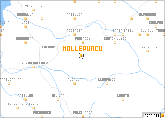 map of Mollepuncu