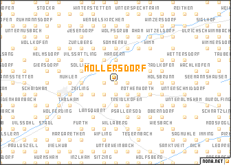 map of Möllersdorf