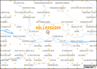 map of Mollersdorf