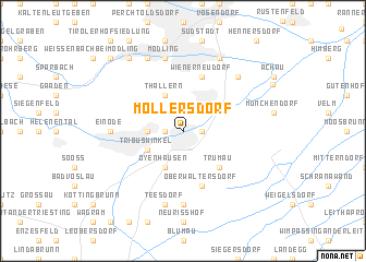 map of Möllersdorf