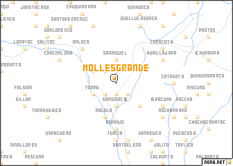 map of Molles Grande