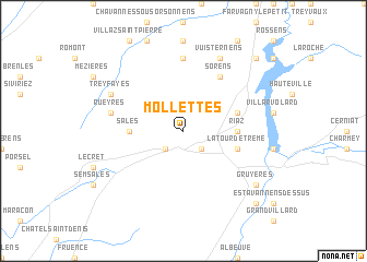 map of Mollettes